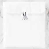 Sticker Triangulaire Frenchie - Chien français (Sac)