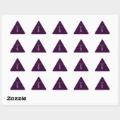 Sticker Triangulaire Gems_You Snooze You Lose ! (Feuille)