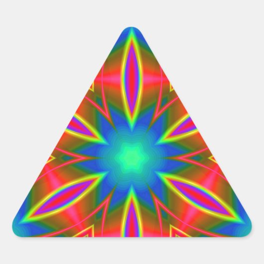 Sticker Triangulaire géométrique 160614 (01) (Devant)