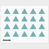 Sticker Triangulaire géométrique 230614 (01) (Feuille)