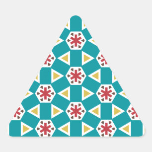 Sticker Triangulaire Géométrique 230614 (01)