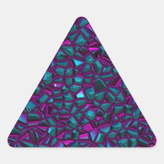 Sticker Triangulaire glamstone nocturne : (Devant)