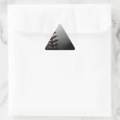 Sticker Triangulaire Gros plan de base-ball (Sac)