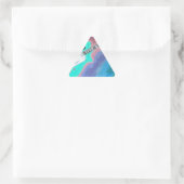 Sticker Triangulaire Guitare verte (Sac)