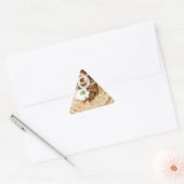 Sticker Triangulaire Gyros pita with tzatziki coleslaw olives and feta (Enveloppe)