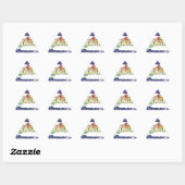 Sticker Triangulaire Hakuna Matata Europe Art Imprimer/Graphique (Feuille)