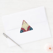 Sticker Triangulaire Hakuna Matata Texte Hope Art Abstrait Design d'imp (Enveloppe)