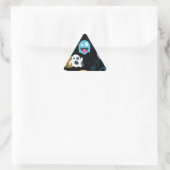 Sticker Triangulaire halloween emojis (Sac)