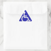 Sticker Triangulaire Handicapés handicapés (Sac)