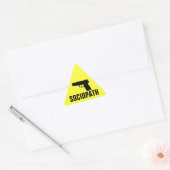 STICKER TRIANGULAIRE HARDHATZ (Enveloppe)