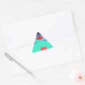 Sticker Triangulaire Heart Selfie (Enveloppe)