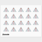 Sticker Triangulaire Holiday Christmas (Feuille)