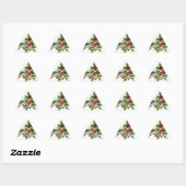 Sticker Triangulaire HollyBerries20150801 (Feuille)
