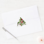 Sticker Triangulaire HollyBerries20150801 (Enveloppe)