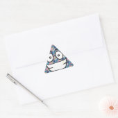 Sticker Triangulaire hologramme émoji (Enveloppe)