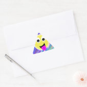 Sticker Triangulaire hologramme émoji (Enveloppe)