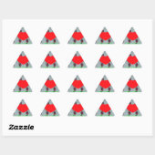 Sticker Triangulaire I Love Kenya Art Print (Feuille)