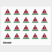 Sticker Triangulaire I Love Kenya et "Hakuna Matata" Art Print (Feuille)