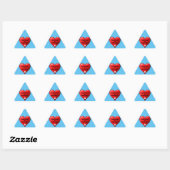 Sticker Triangulaire I Survived the widowmaker (Feuille)