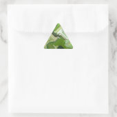 Sticker Triangulaire Iguane vert (Sac)