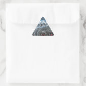 Sticker Triangulaire Impression artistique Abstraite remarquable (Sac)
