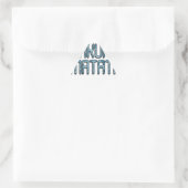 Sticker Triangulaire Impression d'art 3D Hakuna Matata (Sac)