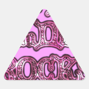 Sticker Triangulaire Impression d'art Hakuna Matata Communication ROCKS
