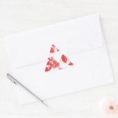 Sticker Triangulaire impression de homard (Enveloppe)