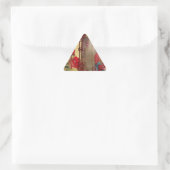 Sticker Triangulaire Imprimer mariage Doll Portrait Graphique (Sac)