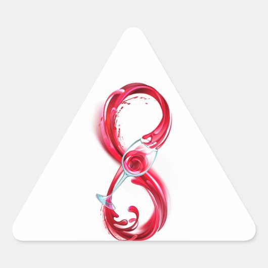 Sticker Triangulaire Infinity (Devant)