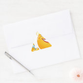 Sticker Triangulaire infirmière émoji (Enveloppe)