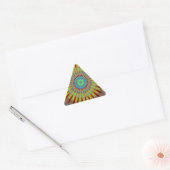 Sticker Triangulaire Iran tapis Africain ethnie tribale motif.jpg (Enveloppe)
