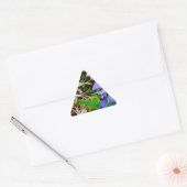Sticker Triangulaire Iris Nain Crêché (Enveloppe)