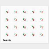Sticker Triangulaire Italie Bagages (Feuille)