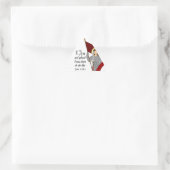 Sticker Triangulaire Je n'ai pas peur - Jeanne d'Arc (Sac)