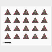 Sticker Triangulaire jour férié (Feuille)