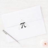 Sticker Triangulaire Jour Pi - Symbole Pi (Enveloppe)