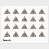Sticker Triangulaire Journal de jonction Patchwork (Feuille)