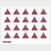 Sticker Triangulaire Journée mondiale des enseignants. Transformer Des (Feuille)