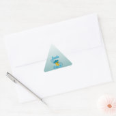 Sticker Triangulaire Judo Chick #3 (Enveloppe)