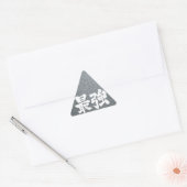 Sticker Triangulaire [Kanji] le plus fort (Enveloppe)