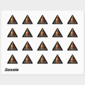 Sticker Triangulaire Kayak (Feuille)