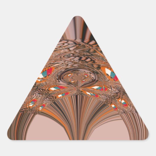 Sticker Triangulaire Kenya HakunaMatata Tradition Couleurs designs.png (Devant)