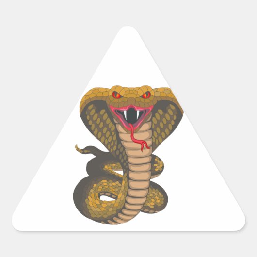 Sticker Triangulaire King Cobra (Devant)