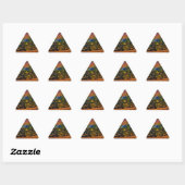 Sticker Triangulaire Lac Deer & Mt (Feuille)