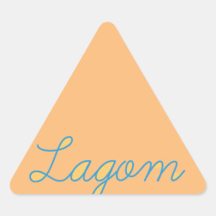 Sticker Triangulaire Lagom Sweden