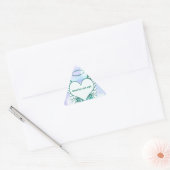 Sticker Triangulaire Le ciel a un nouvel ange (Enveloppe)