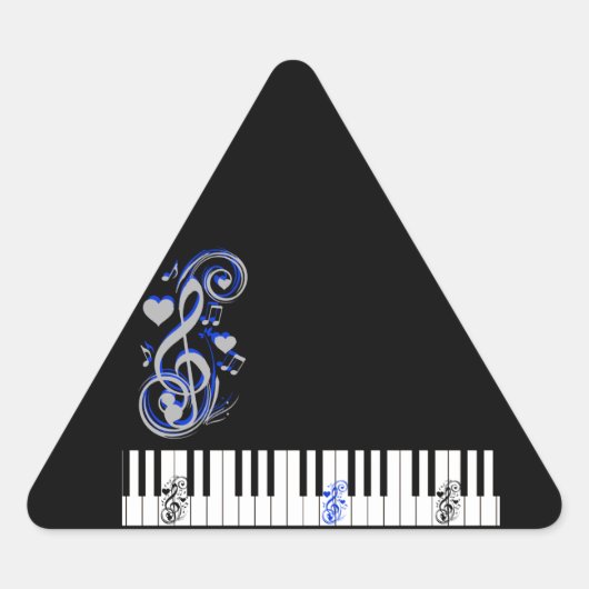 Sticker Triangulaire Le Lof Love de Key_ (Devant)