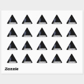 Sticker Triangulaire Le Lof Love de Key_ (Feuille)