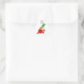 Sticker Triangulaire Légumes Dessin Animé (Sac)